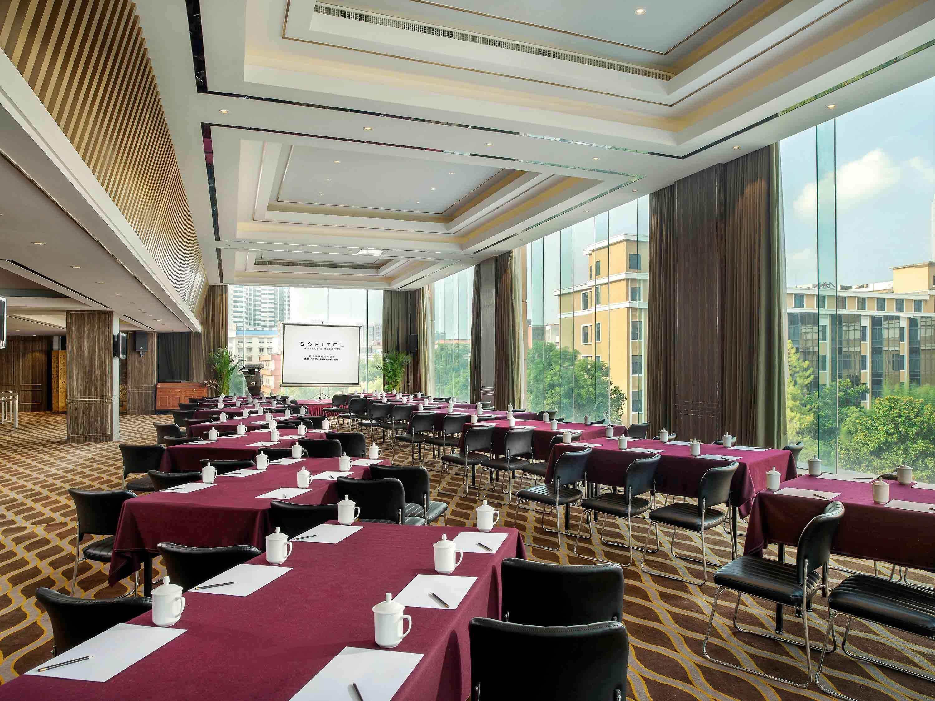 Sofitel Zhengzhou International Otel Dış mekan fotoğraf